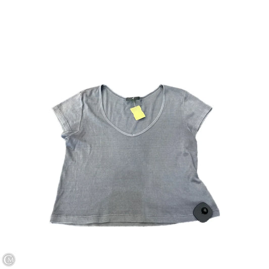 Top Short Sleeve By Wild Fable In Blue, Size: M