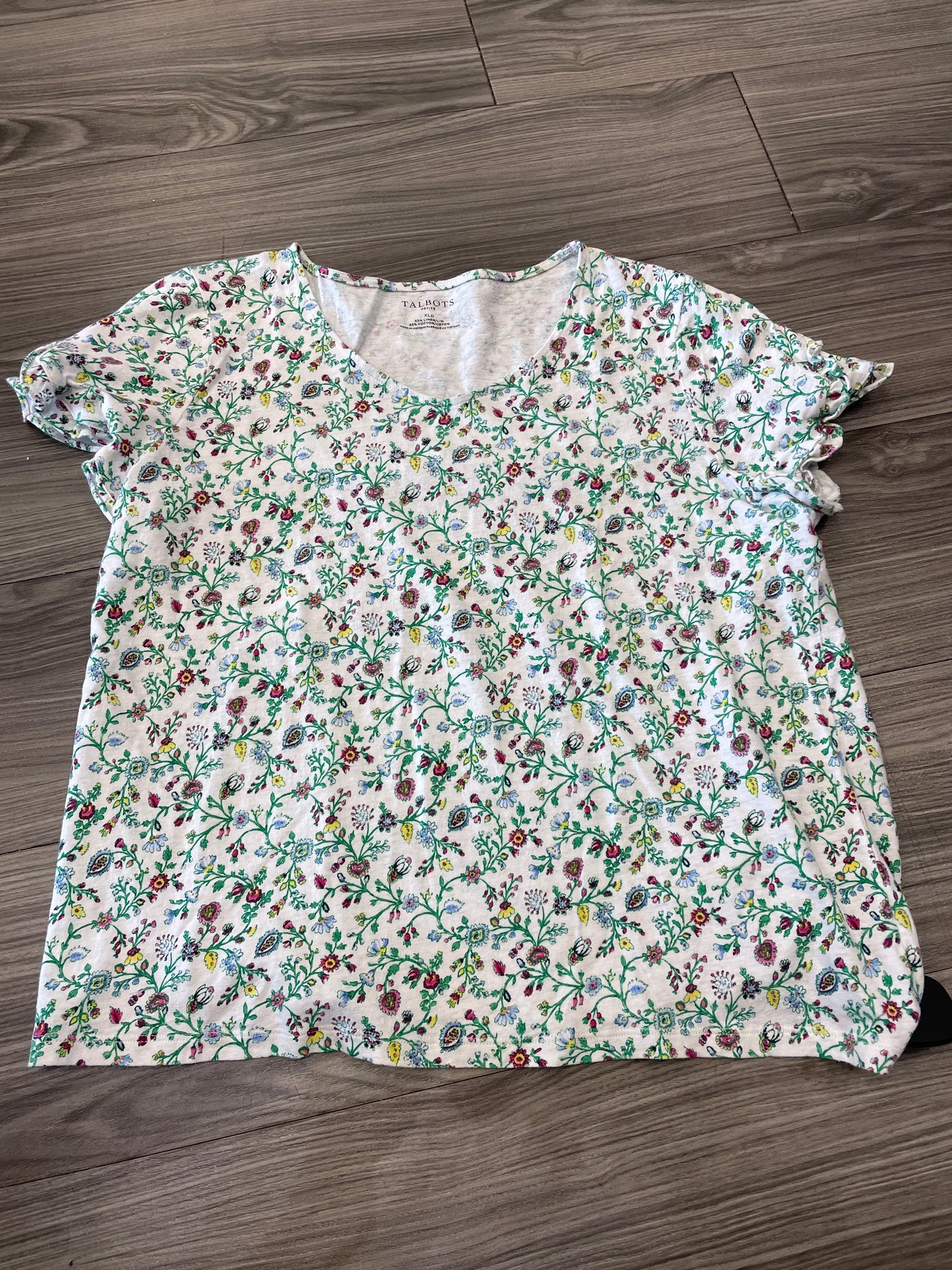 Top Short Sleeve By Talbots  Size: Xl