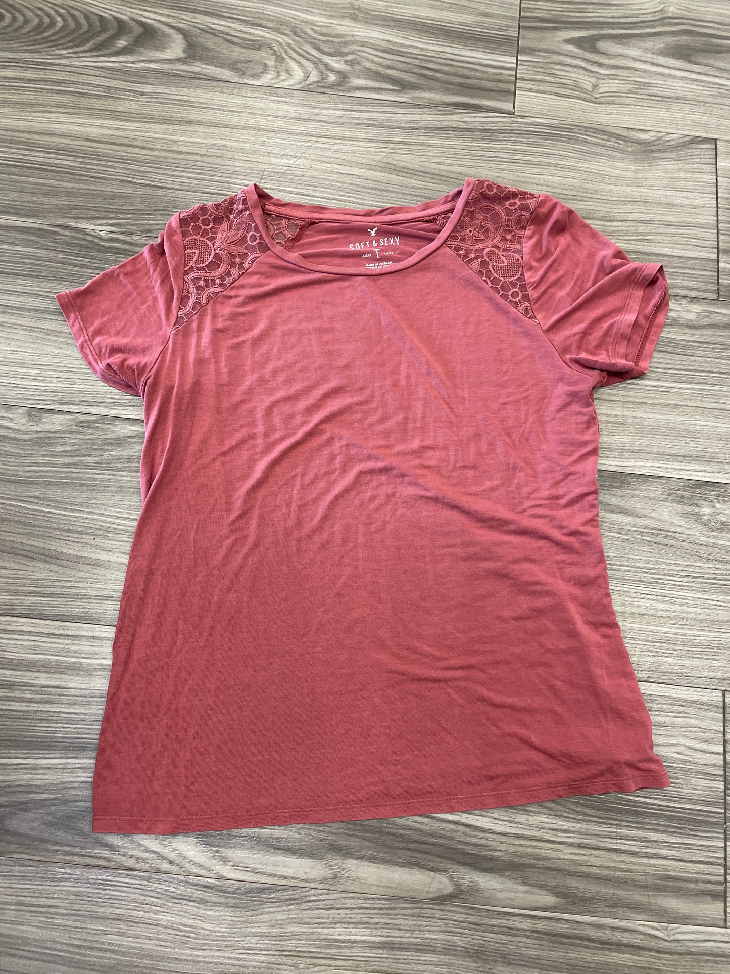 Top Short Sleeve By American Eagle  Size: S