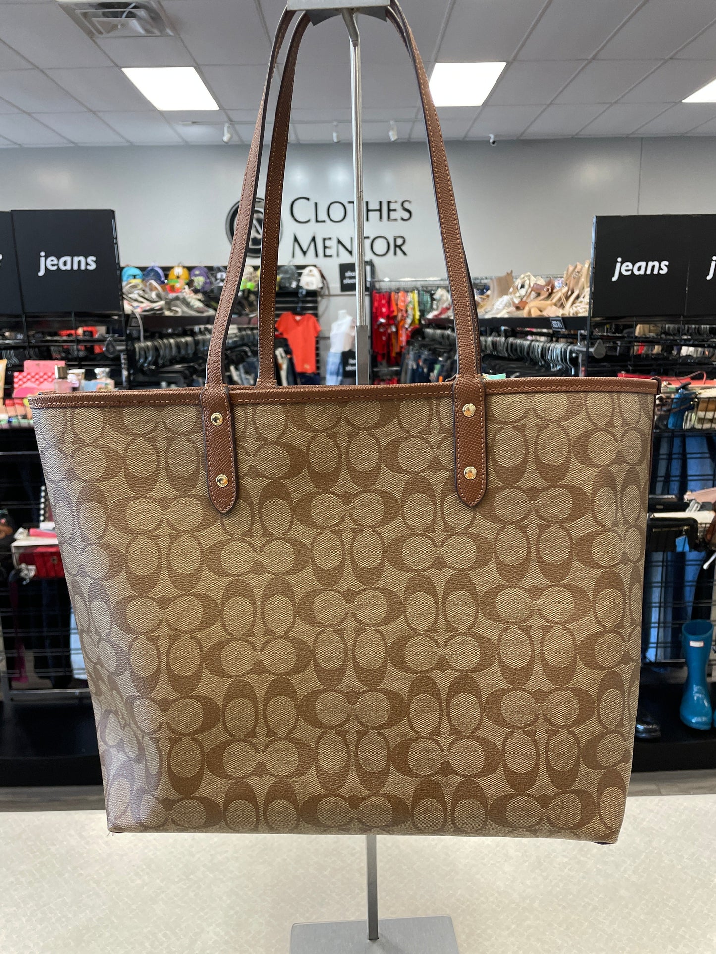 Tote Designer Coach, Size Large