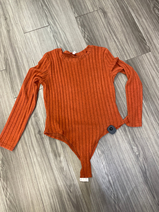 Orange Bodysuit Clothes Mentor, Size 2x