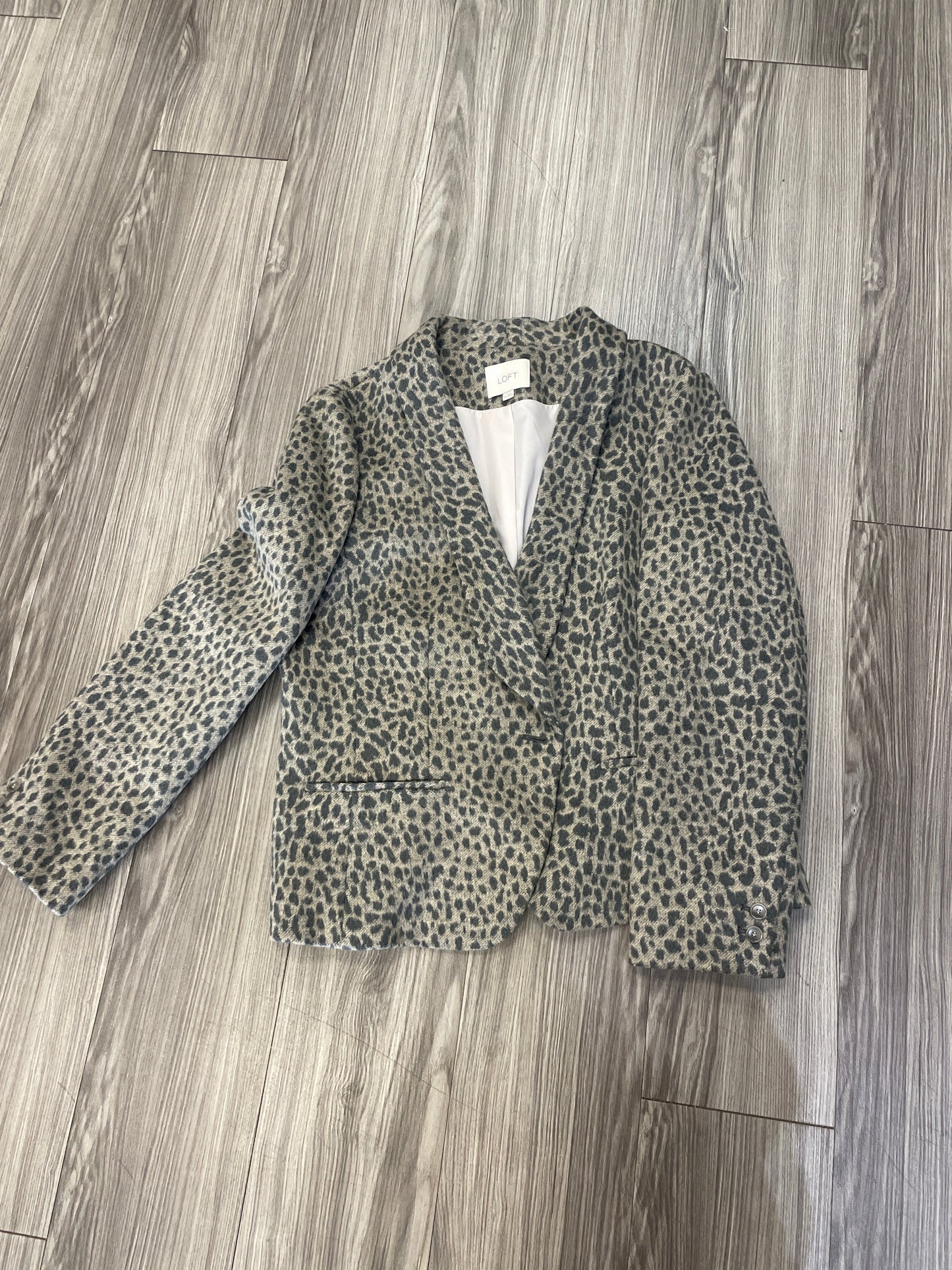 Animal Print Jacket Other Loft, Size 2x