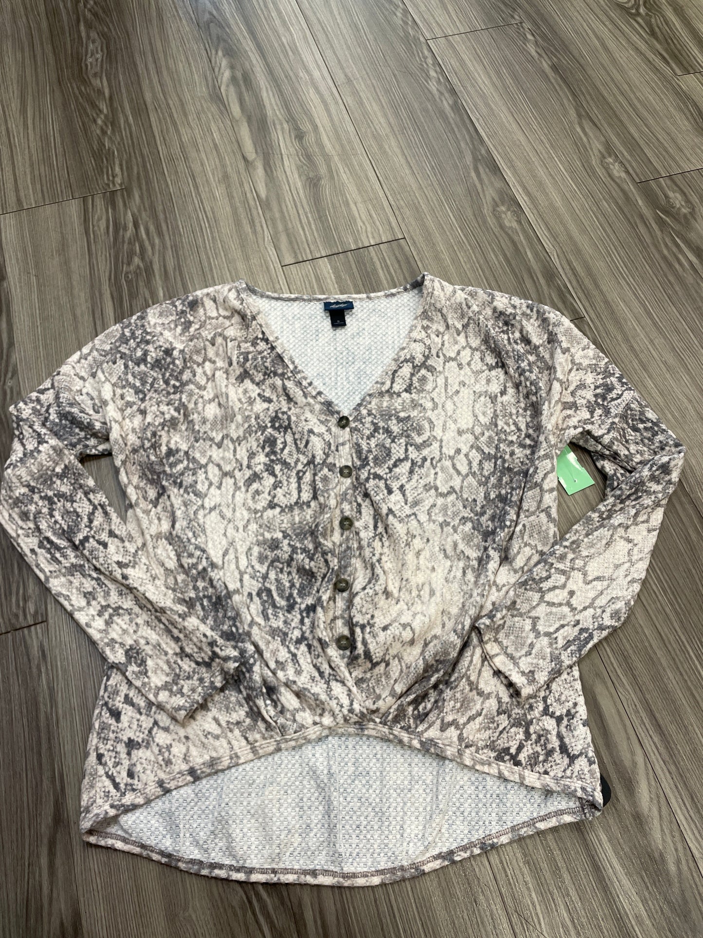 Animal Print Top Long Sleeve Daytrip, Size S