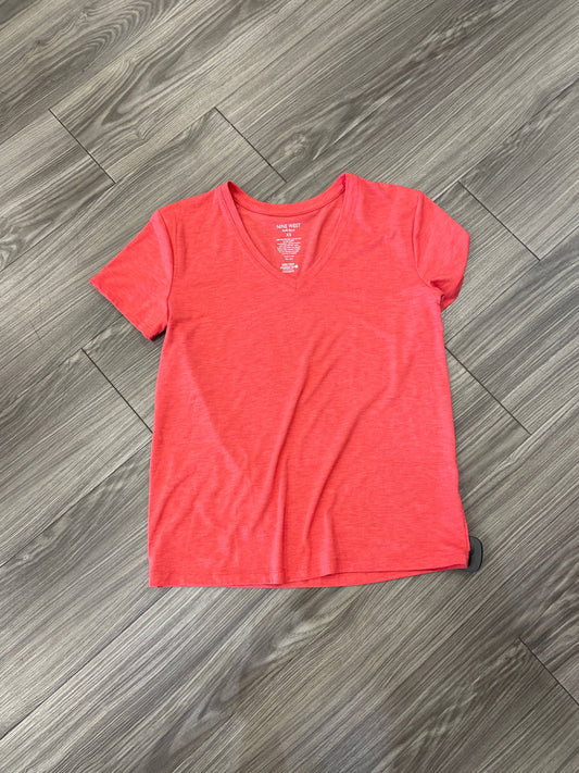 Top Short Sleeve By Nine West In Coral, Size: Xs