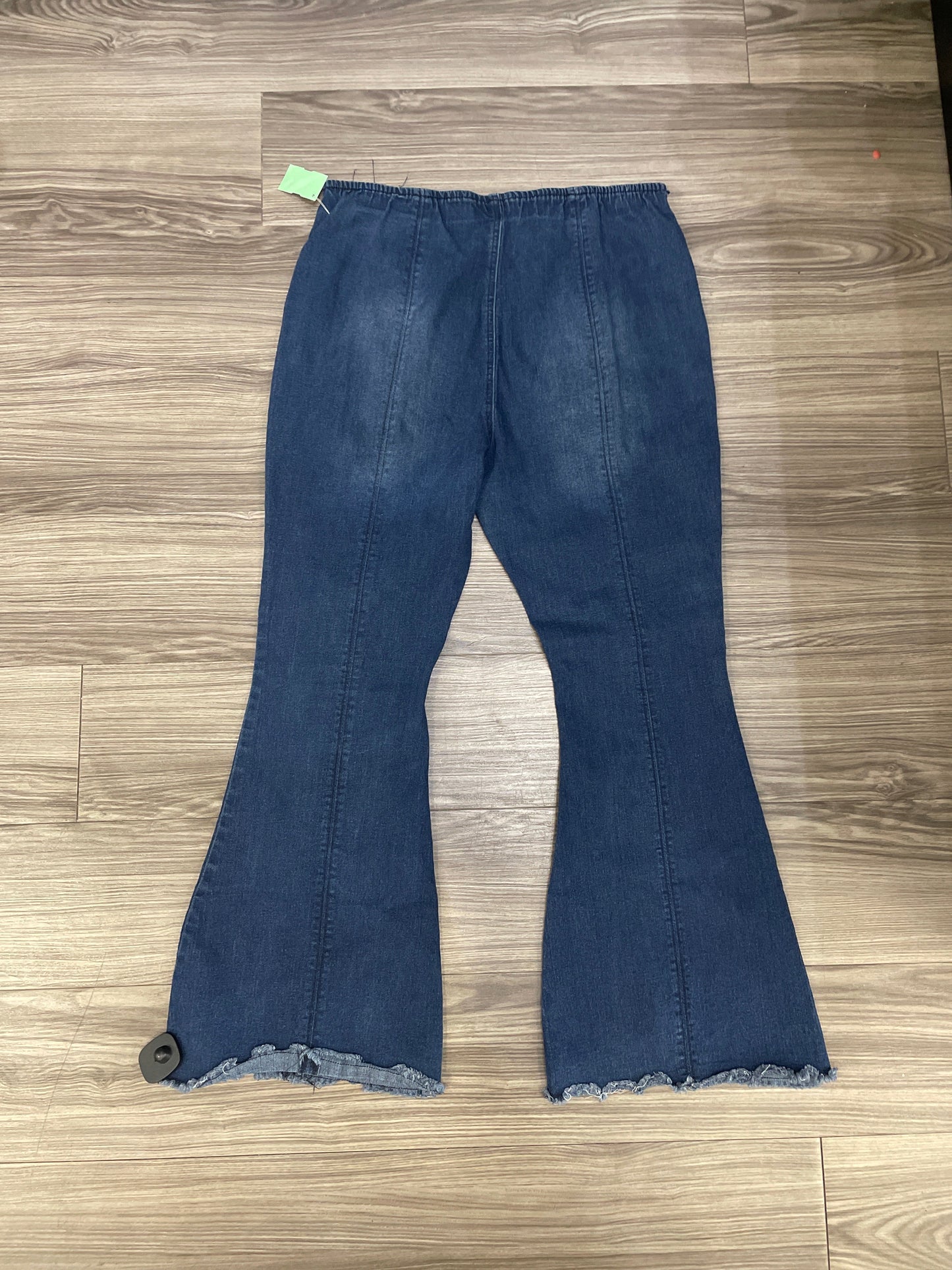 Jeans Flared By No Boundaries In Blue, Size: 2x