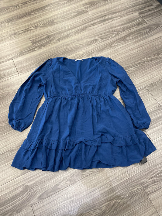 Dress Casual Short By Abercrombie And Fitch In Blue, Size: 2x