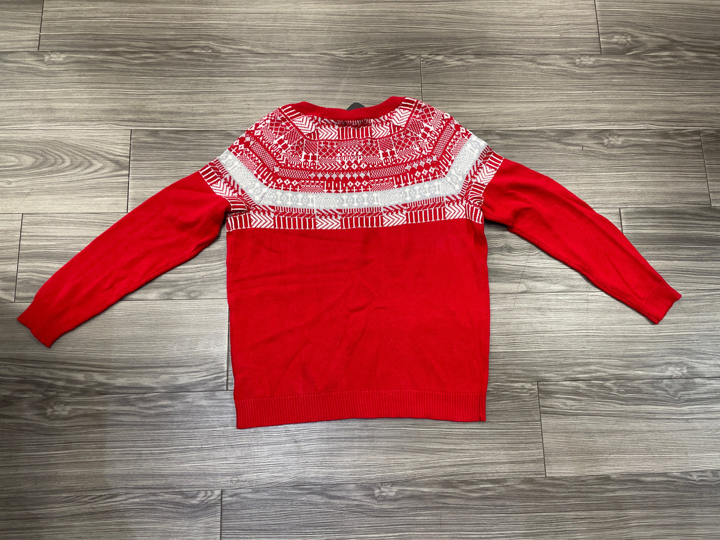 Sweater By Liz Claiborne In Red, Size: Xl