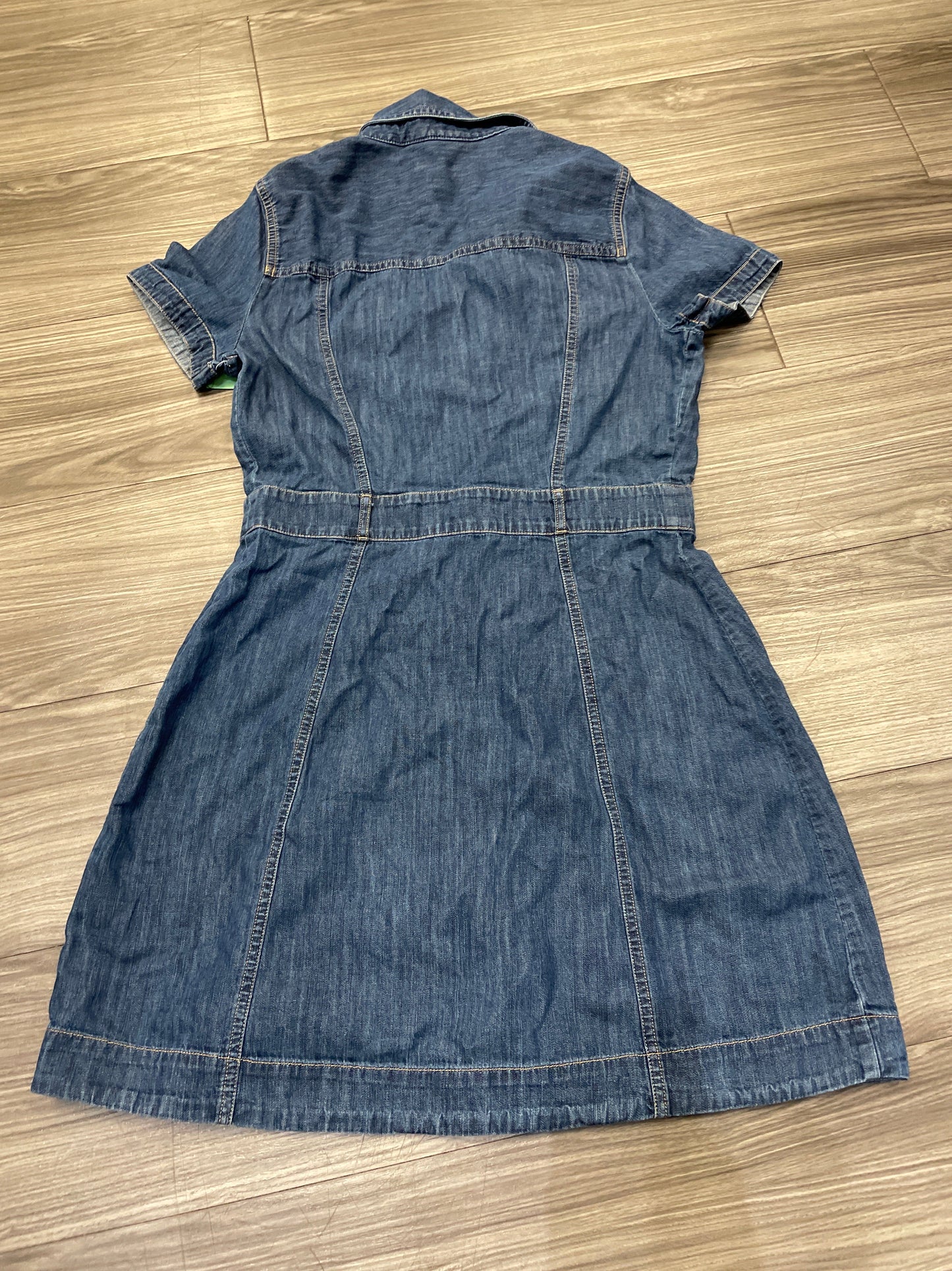 Dress Casual Short By Express In Blue, Size: S