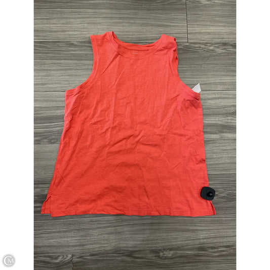 Tank Top By Sonoma In Red, Size: M