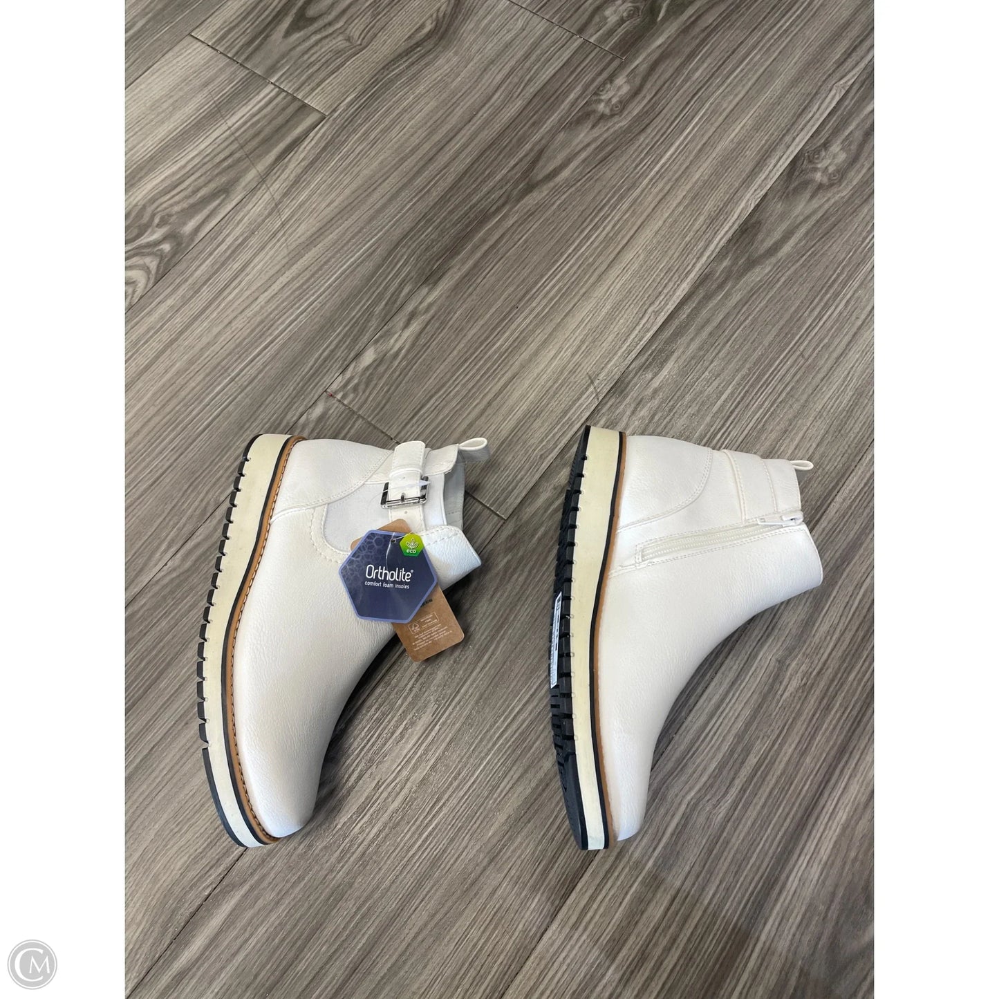 Boots Ankle Flats By Sonoma In White, Size: 7.5