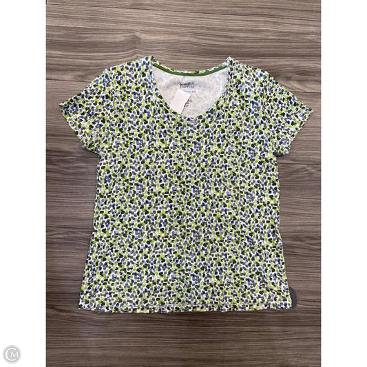 Top Short Sleeve By Croft And Barrow In Green, Size: M