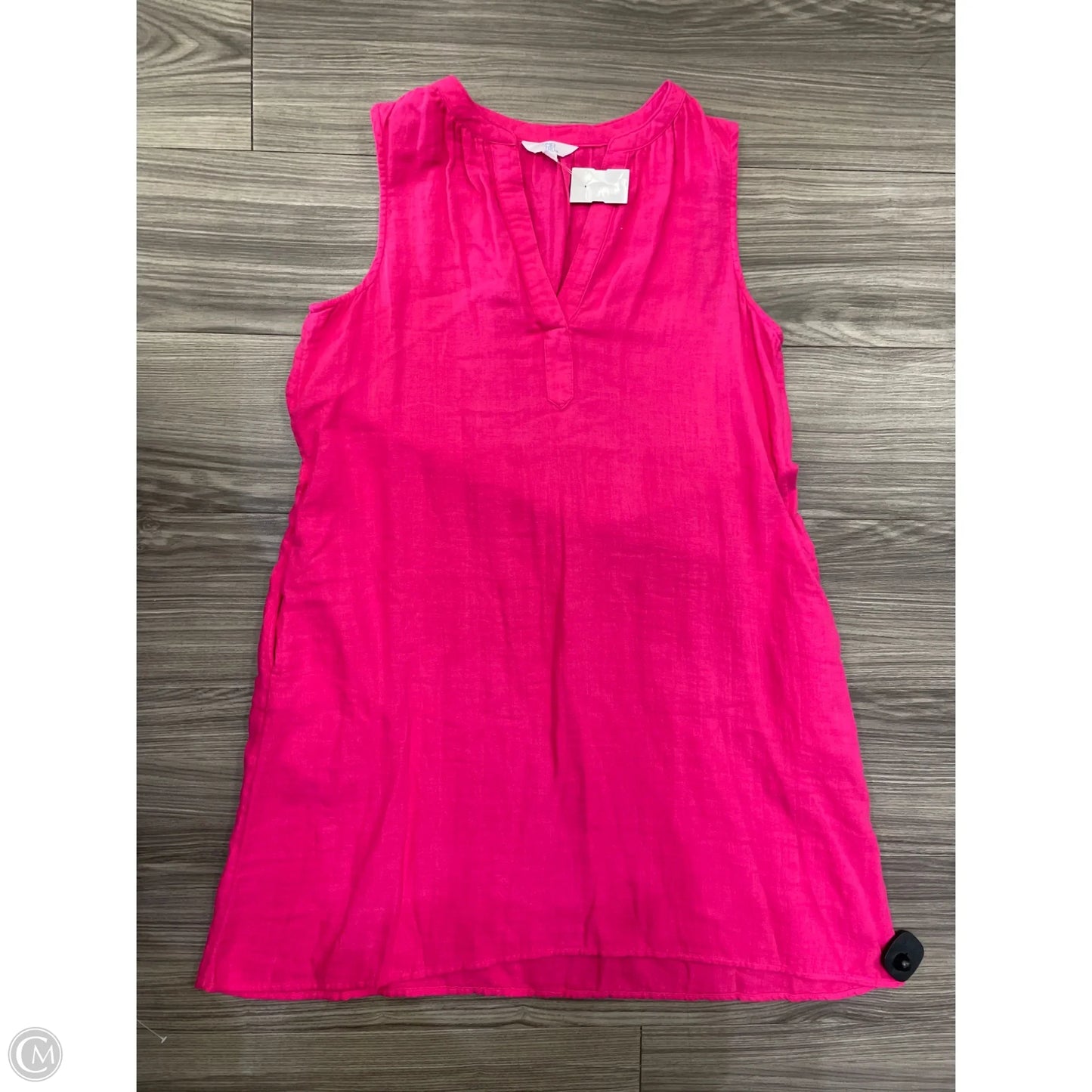 Dress Casual Short By Time And Tru In Pink, Size: M