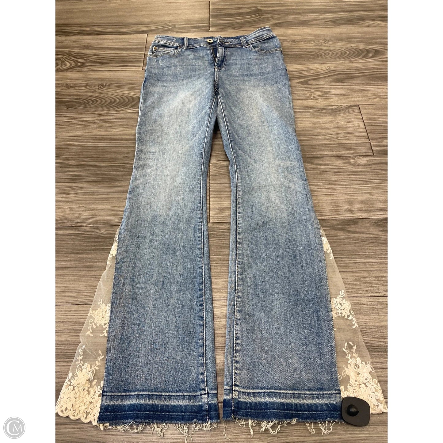 Jeans Flared By Inc In Blue, Size: 6