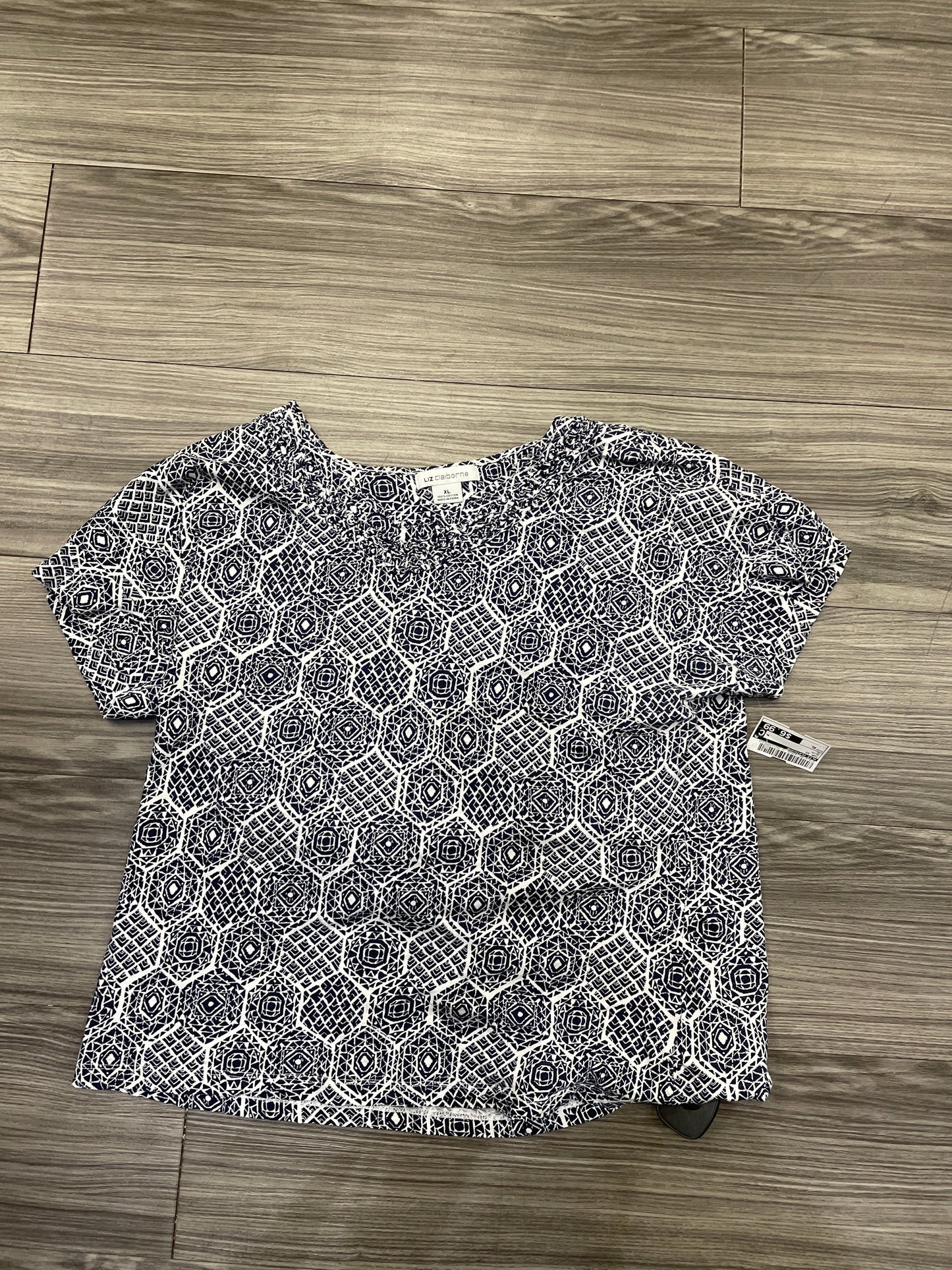 Top Short Sleeve By Liz Claiborne  Size: Xl