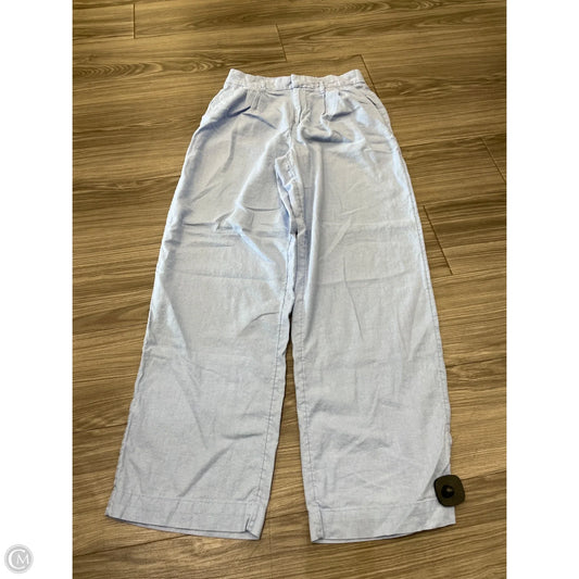 Pants Linen By A New Day In Blue, Size: 4