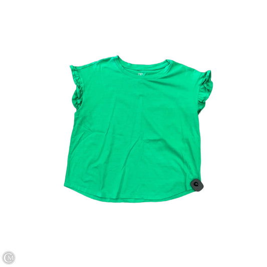 Top Short Sleeve Basic By Crown And Ivy In Green, Size: L