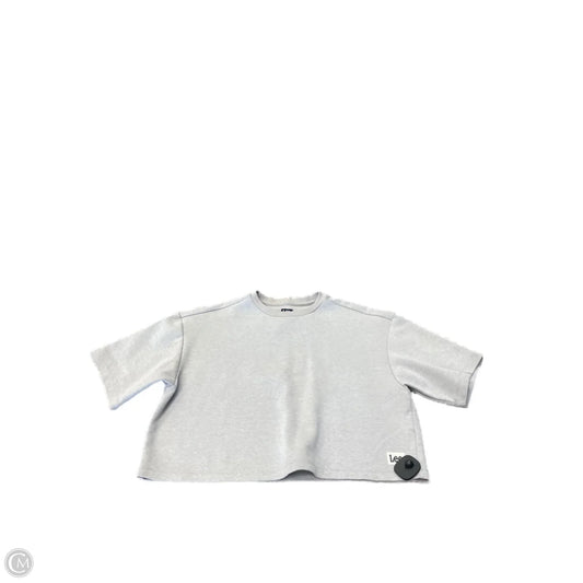 Top Short Sleeve Basic By Lee In Grey, Size: S