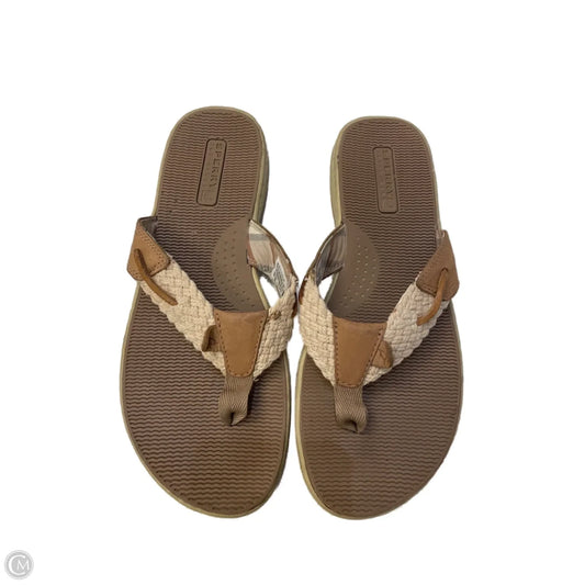Sandals Flip Flops By Sperry In Tan, Size: 7.5