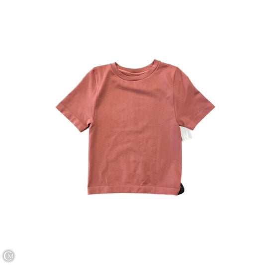 Top Short Sleeve Basic By A New Day In Red, Size: S