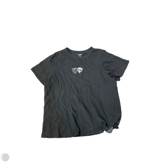 Top Short Sleeve By Old Navy In Grey, Size: L
