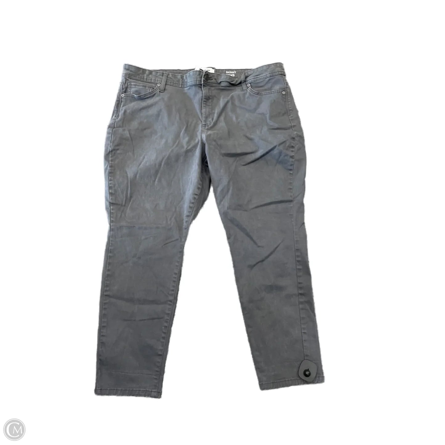 Jeans Skinny By Sonoma In Grey, Size: 22