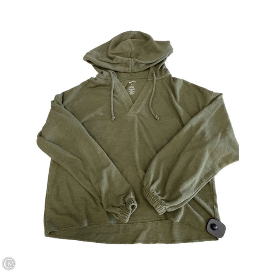 Top Long Sleeve Basic By Sonoma In Green, Size: S