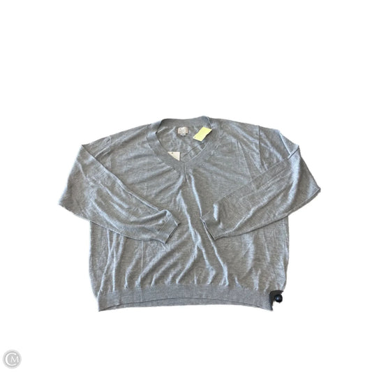 Top Long Sleeve Basic By A New Day In Grey, Size: Xs