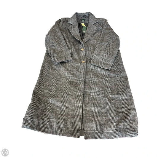 Coat Peacoat By Wild Fable In Grey, Size: Xxl