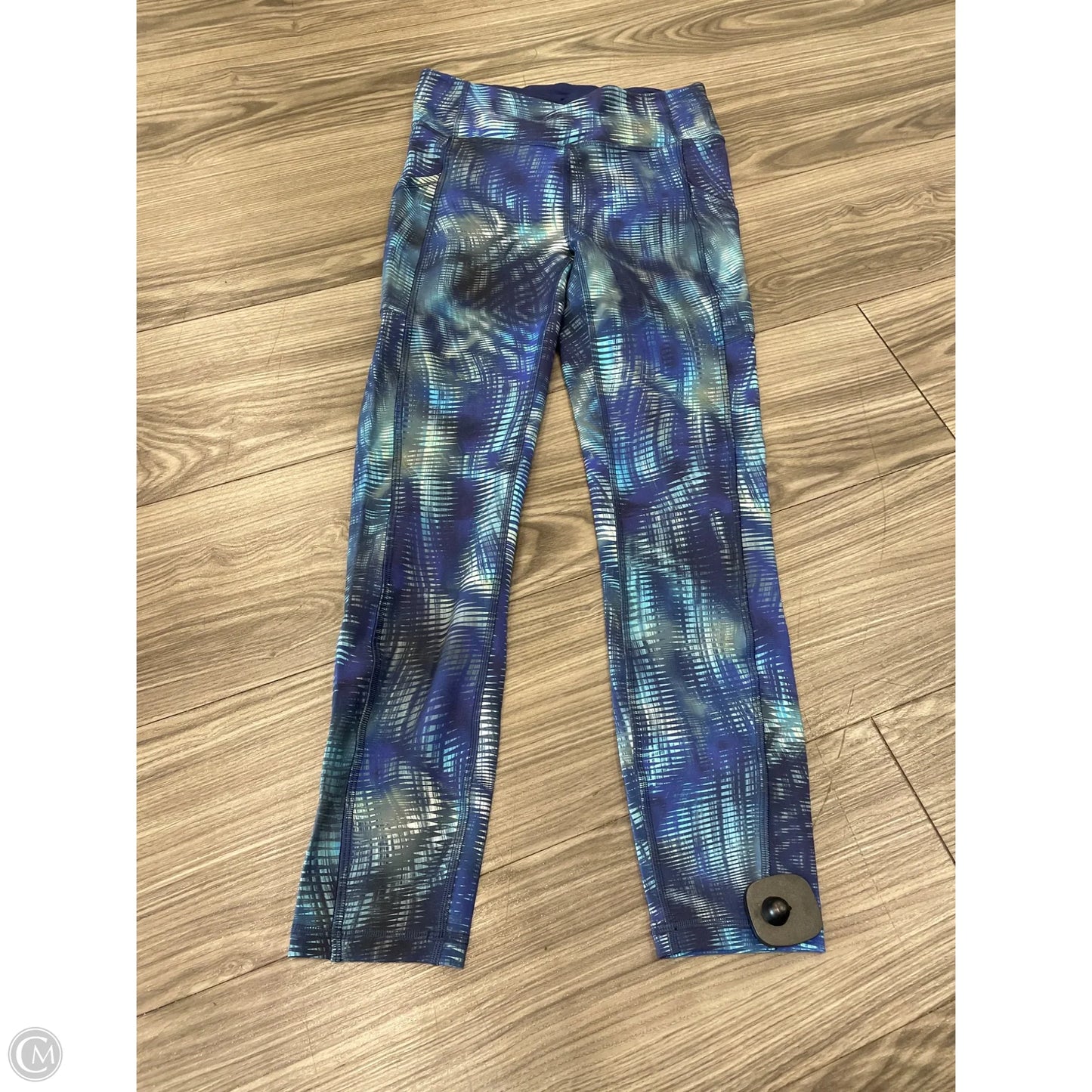 Athletic Leggings By Lululemon In Blue, Size: 6
