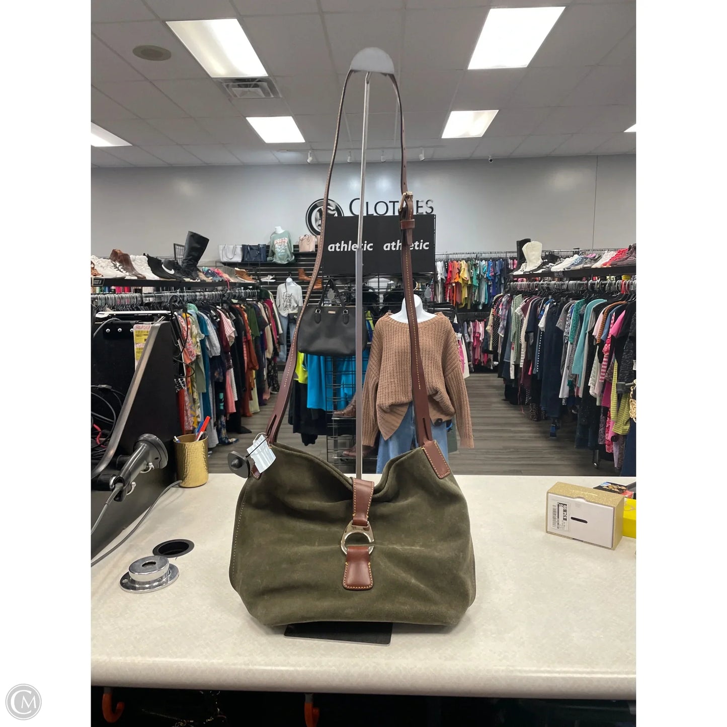 Crossbody Designer By Dooney And Bourke, Size: Large