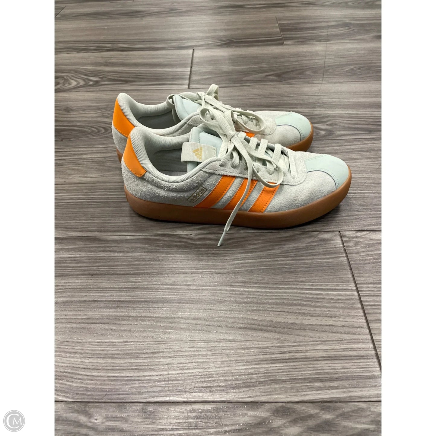 Shoes Sneakers By Adidas In Teal, Size: 9