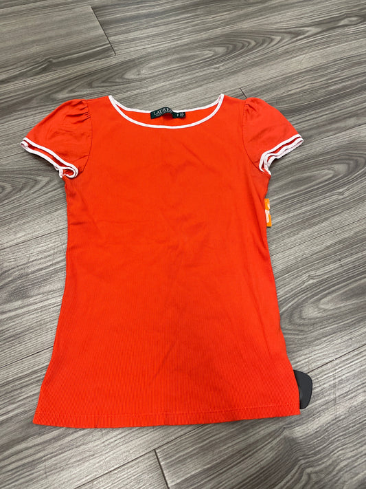 Top Short Sleeve By Lauren By Ralph Lauren  Size: S