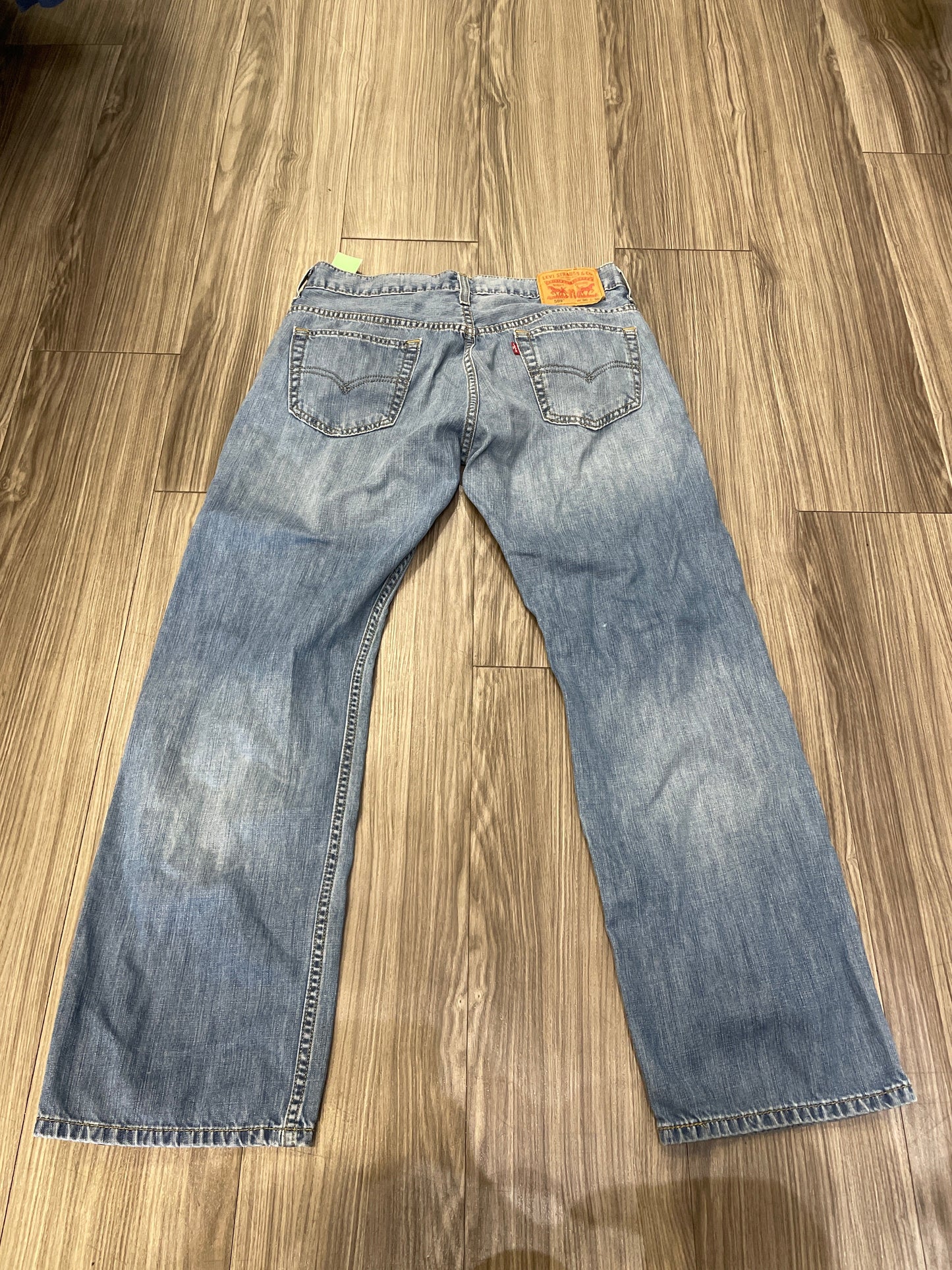 Jeans Boyfriend By Levis In Blue, Size: 10