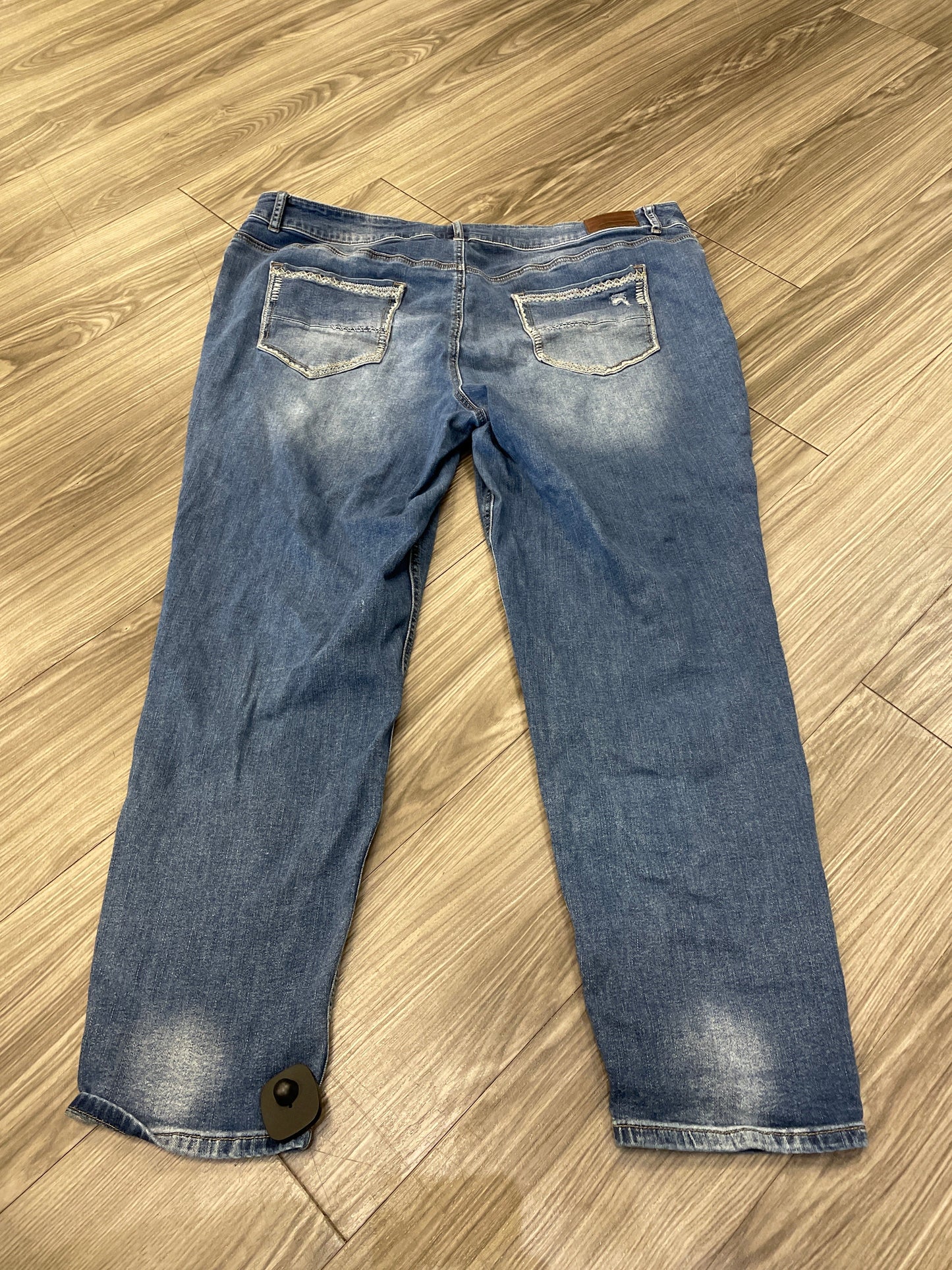 Jeans Straight By Maurices In Blue, Size: 24