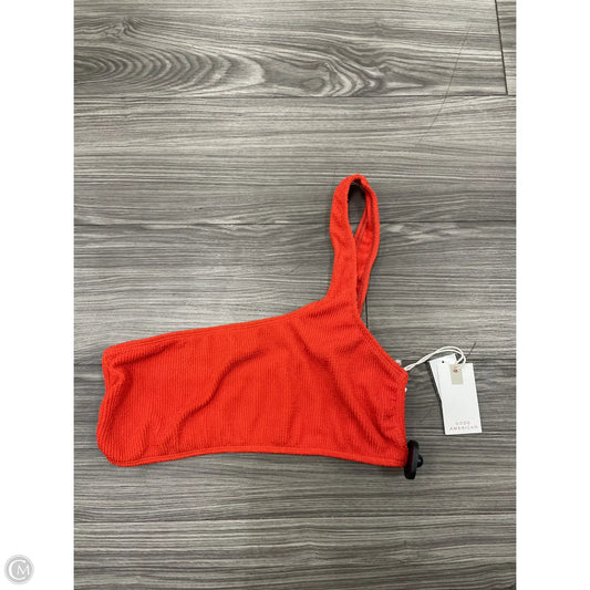 Swimsuit Top By Good American In Red, Size: 6