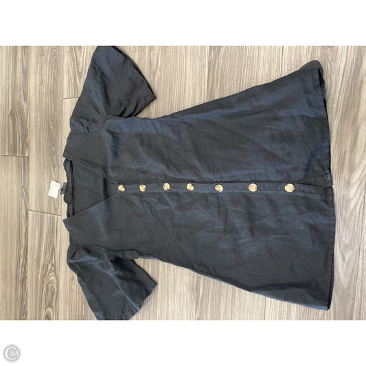 Dress Casual Midi By Top Shop In Black, Size: 6