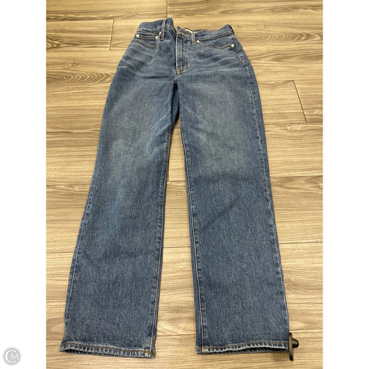 Jeans Straight By Madewell In Blue, Size: 2