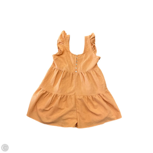 Dress Casual Short By Pink Lily In Orange, Size: Xl