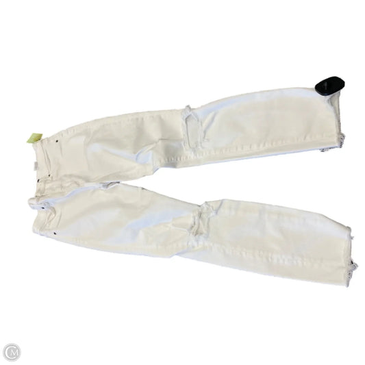 Jeans Skinny By Abercrombie And Fitch In White, Size: 6