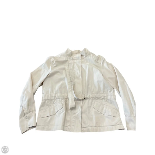 Jacket Other By Banana Republic In Cream, Size: S