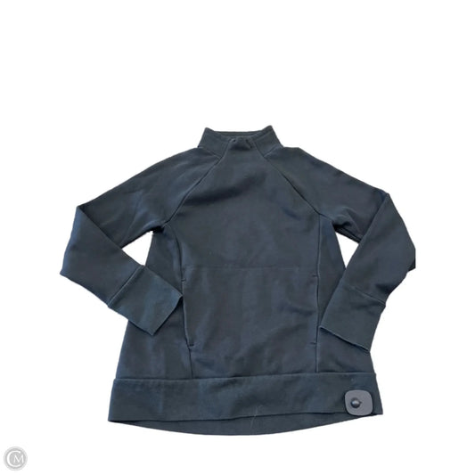 Athletic Sweatshirt Collar By Fabletics In Black, Size: Xs