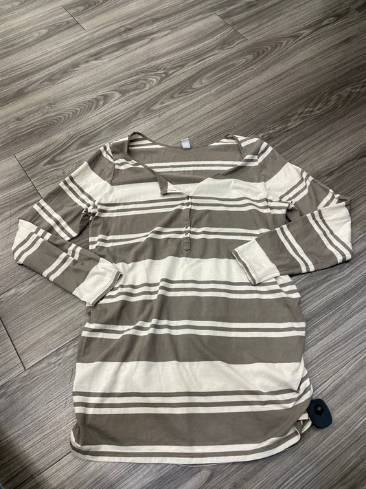 Maternity Top Long Sleeve By Old Navy  Size: Xl