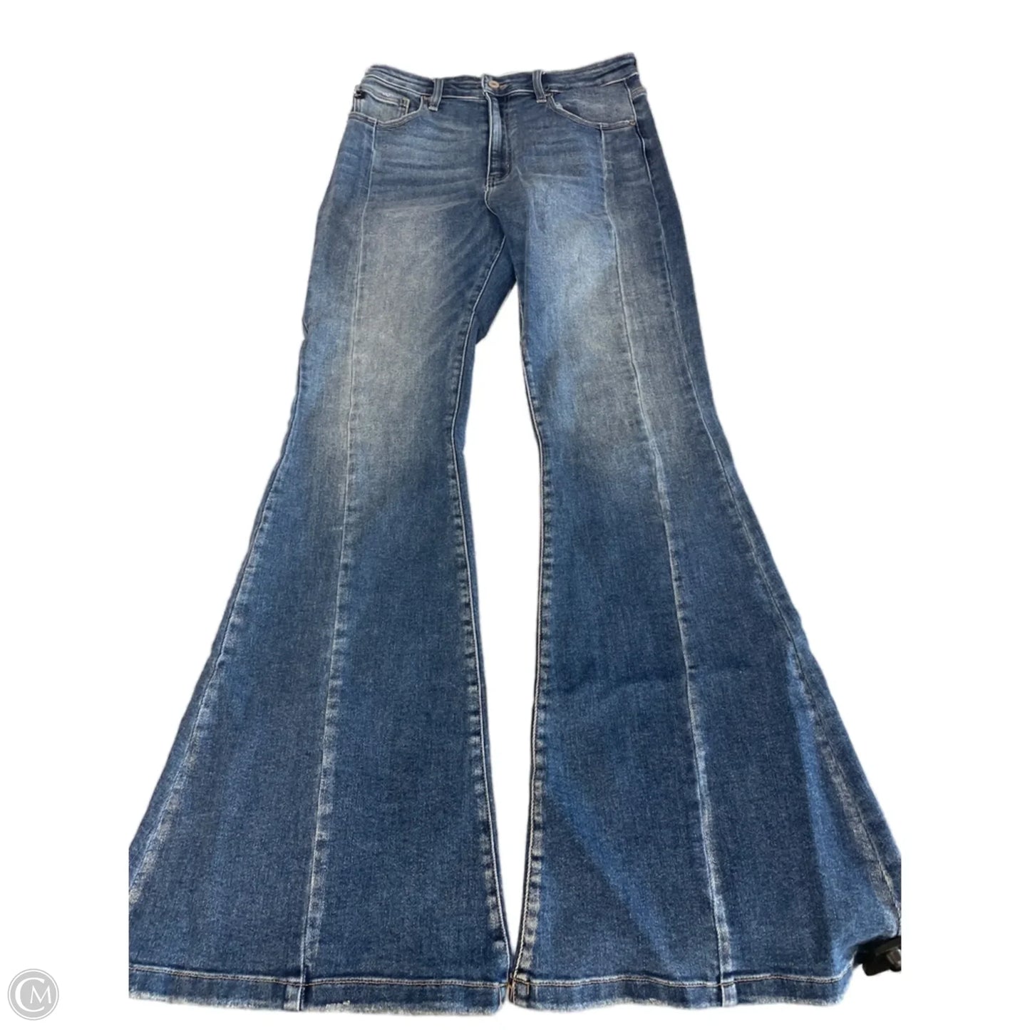 Jeans Flared By Kancan In Blue, Size: 12