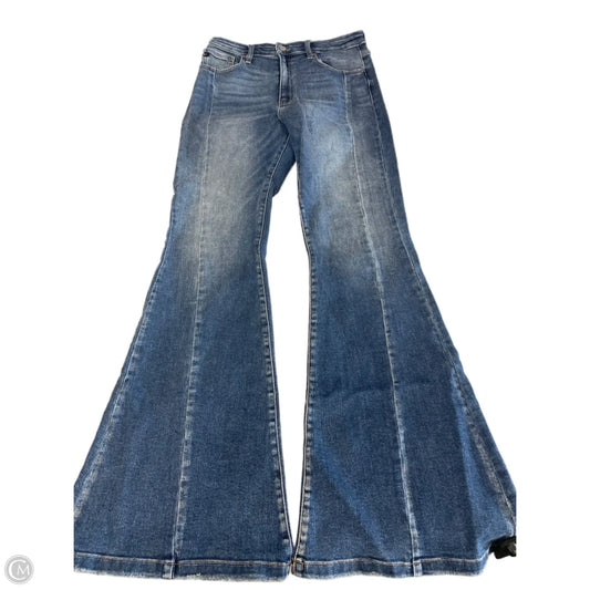 Jeans Flared By Kancan In Blue, Size: 12