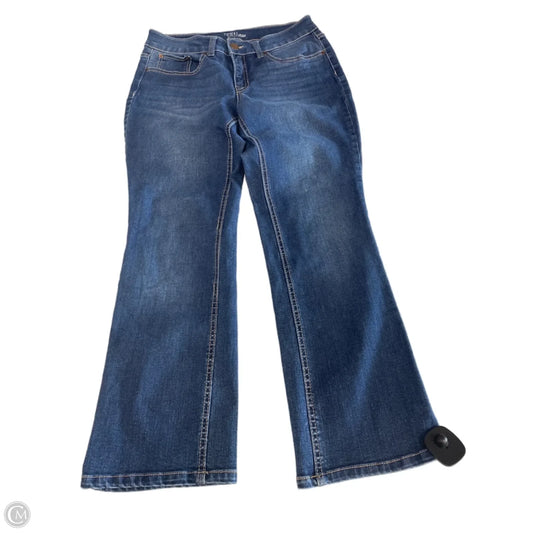 Jeans Boot Cut By Time And Tru In Blue, Size: 12p