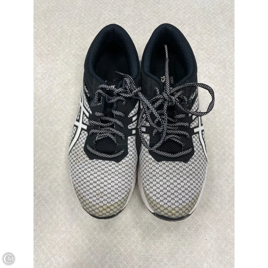 Shoes Athletic By Asics In Black & White, Size: 7.5