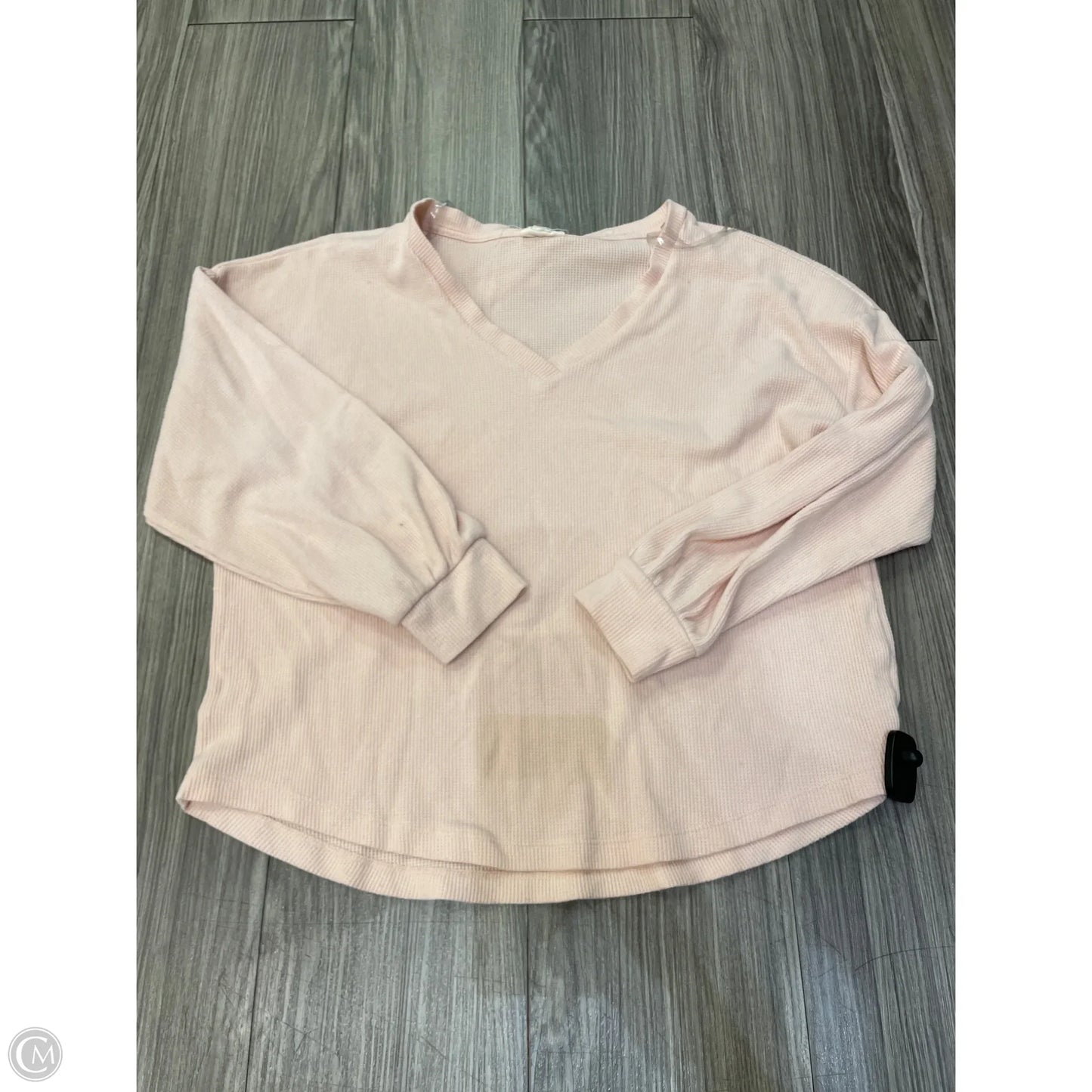 Top Long Sleeve By Ana In Pink, Size: M