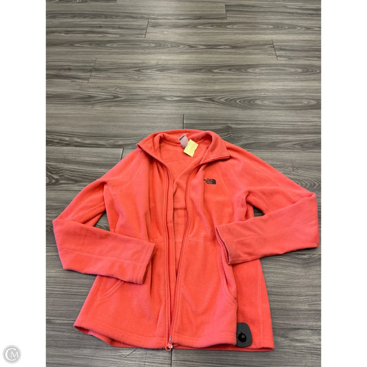 Athletic Jacket By The North Face In Pink, Size: M