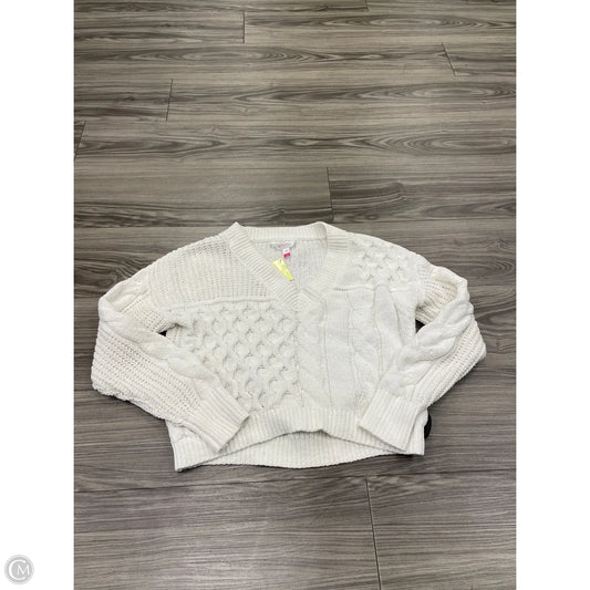 Sweater By No Boundaries In White, Size: S