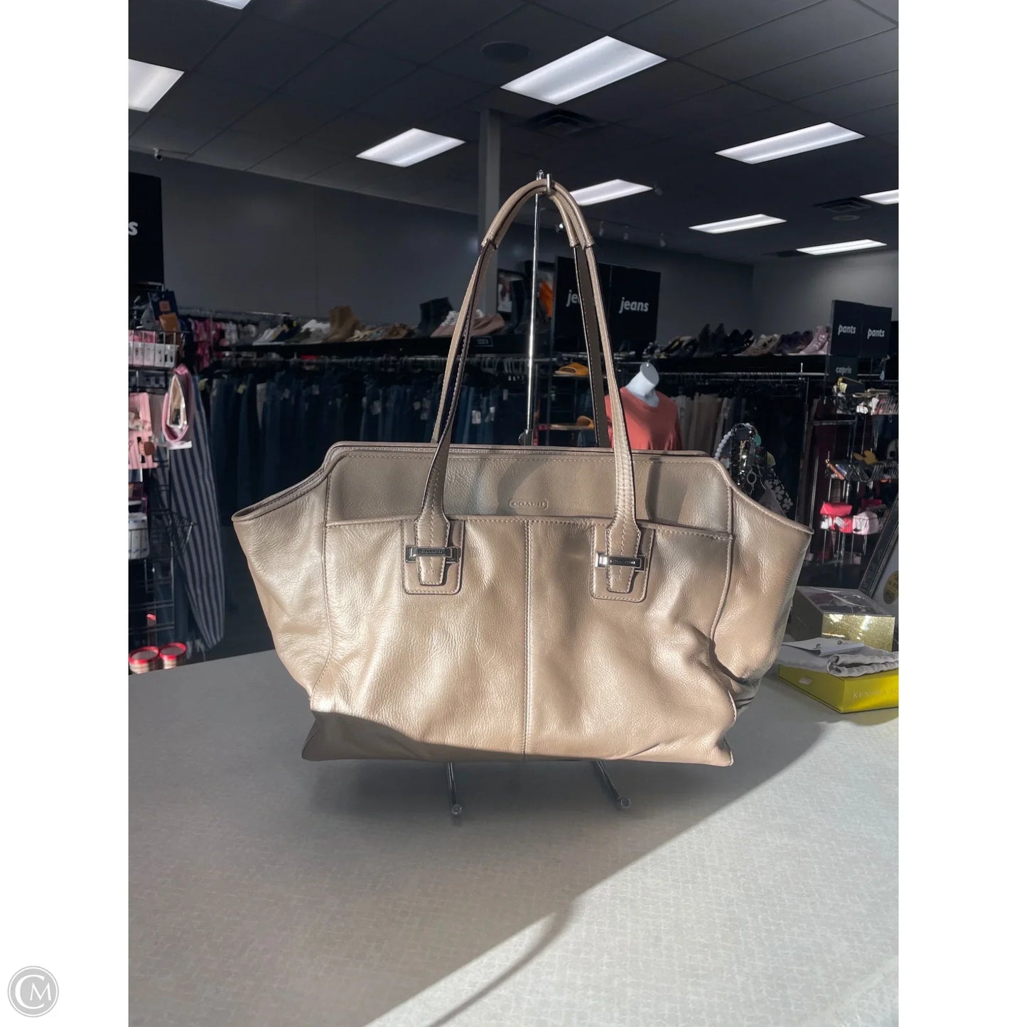 Handbag Designer By Coach, Size: Medium